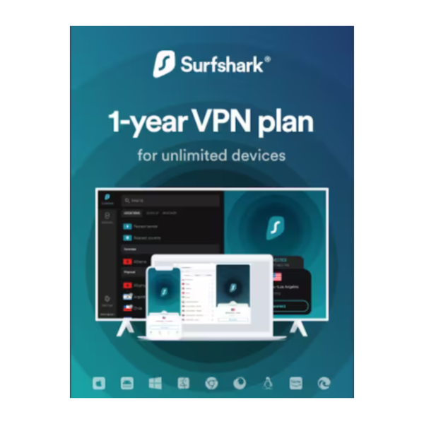 SURFSHARK VPN 1 Year