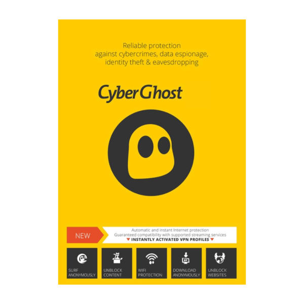 Cyberghost VPN 1 Year
